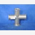 ISO DN 25 KF, 4-way cross, aluminum